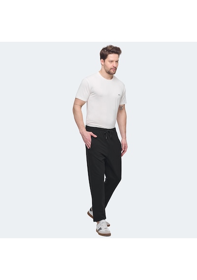 Slazenger JERRY NRM Erkek Cepli Siyah Eşofman Altı
