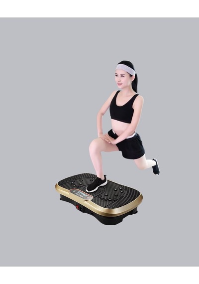 Vücut Şekillendirmeye Yardımcı Titreşimli Spor Platformu Turuncu