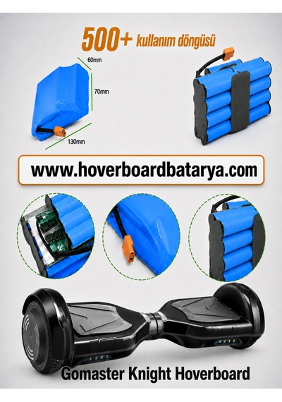 Gomaster Knight 6 Ay Garantili Hoverboard Bataryası