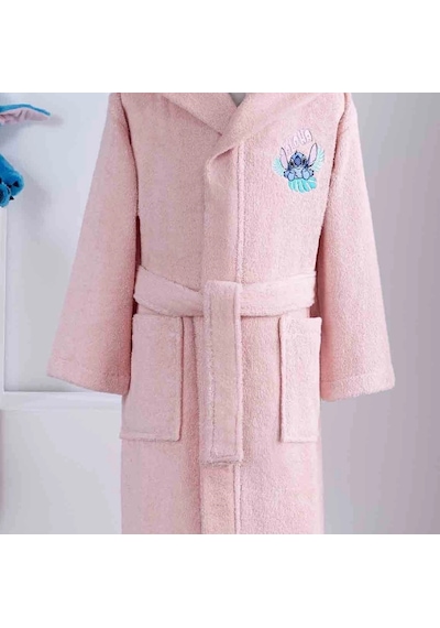 Özdilek Lisanslı Kapüşonlu Çocukbornozu 5/6yaş-stitch Alohamercan Mercan