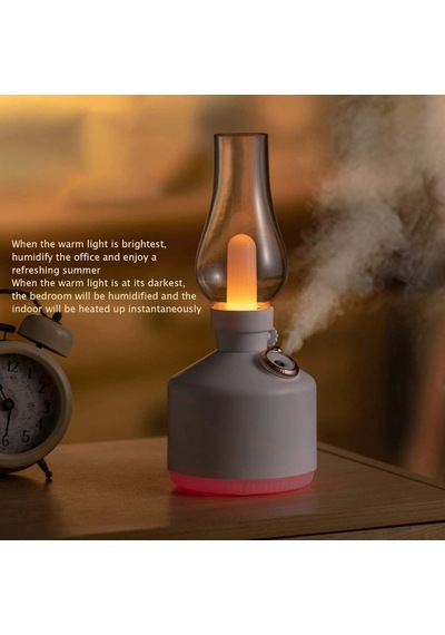 Divex Gaz Lambası Görünümlü Hava Nemlendirici Vintage Lamp Humidifier H-47