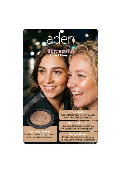 Aden Terracotta Bronzer - Terracotta Bronzlaştırıcı 0