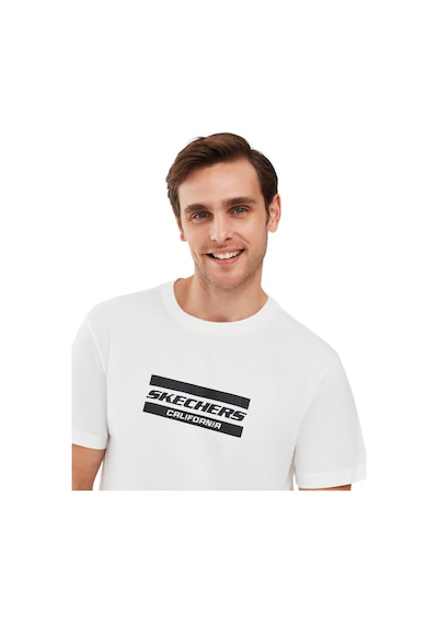 Erkek Beyaz Tshirt Kırık Beyaz
