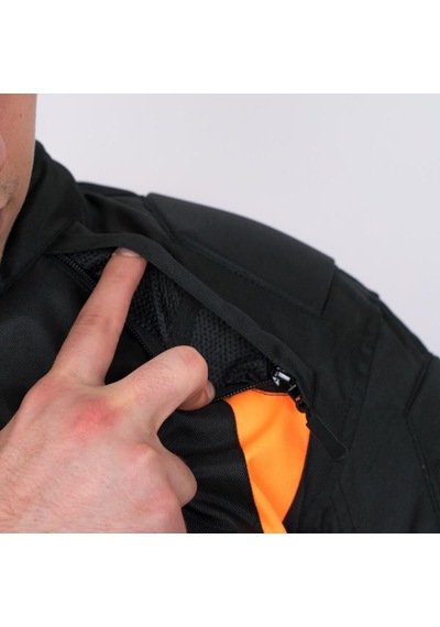 4riders Gama Ce Sertifikalı Korumalı Motosiklet Montu Oranj