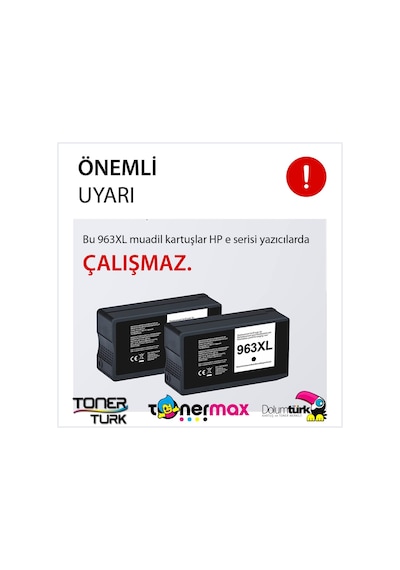 Hp 963Xl Uyumlu Kartuş Takım