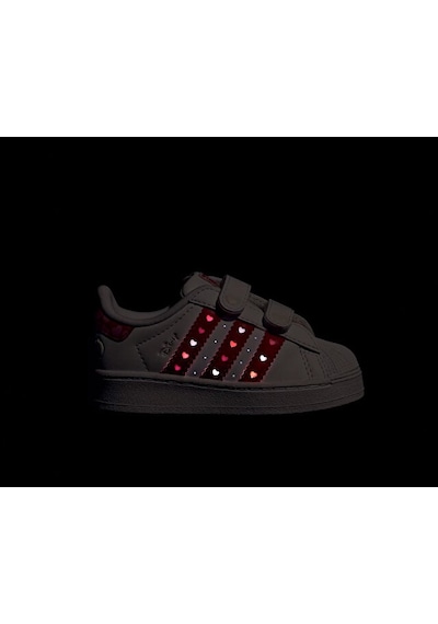 Adidas Superstar Led Light Bebek Günlük Işıklı Ayakkabı Kk1294 Siyah Siyah