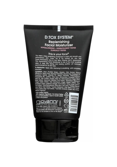 Giovanni D:Tox System Nemlendirici Yüz Kremi 118 ML