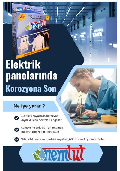 Rutubet Ve Nem Karşı Etkili Koku Küf Ve Korozyon Önleyici 5 Kutu
