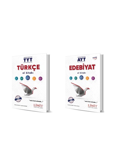 Limit Tyt Türkçe + Ayt Edebiyat El Kitabı Seti 2 Kitap 2024