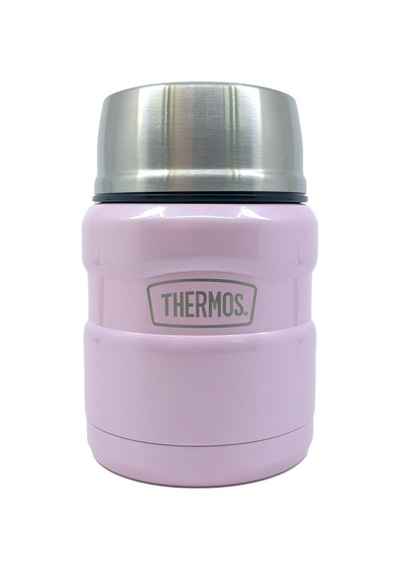 Sk-3002 470ml Stainless King Kaşıklı Yemek Termosu - Pembe