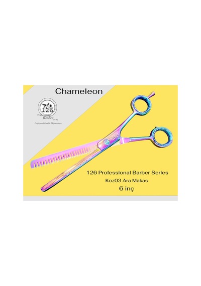 Koz03 Chameleon Saç Sakal Kesim Ara Makası - 6 İnç