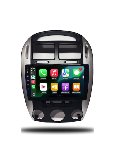 Carplayer Kia Cerato 2004-2009 Manuel Klima Uyumlu Android Multimedya 6gb Ram 128gb Hafıza
