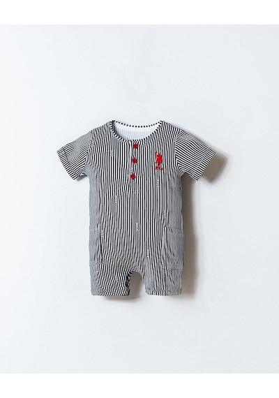 U.S. Polo Assn. U.s. Polo Assn Erkek Bebek Golf Tulum Beyaz-2345 Beyaz