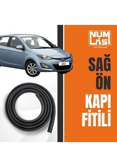 Hyundai İ20 2008-2014 Sağ Ön Kapı Fitili-a Kalite-numlas-nm6191