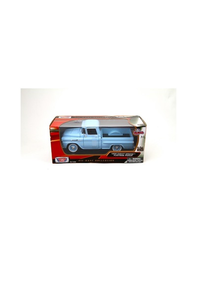 Motormax 1958 Chevy Apache Fleetside Pickup 1/24 Model Araba