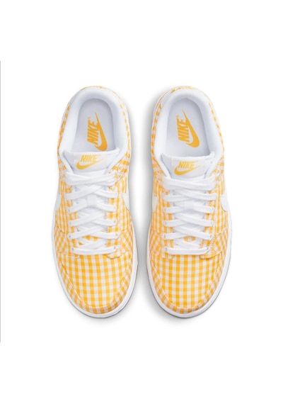 Nike Dunk Low Yellow Gingham Dz2777-700 Kadın Günlük Spor Ayakkabı Sarı