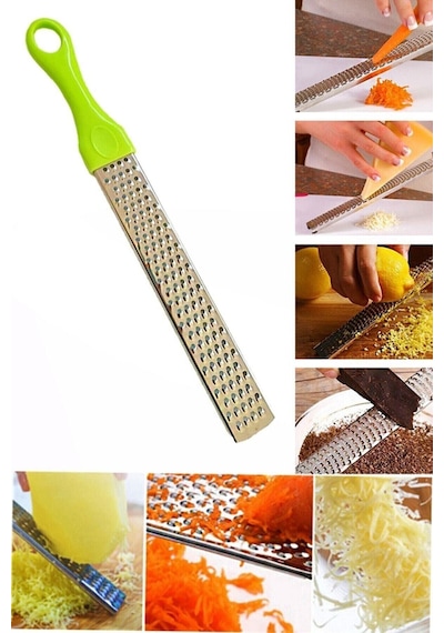Limon Sarımsak Ve Peynir Dilimleyicisi Uzun Rende Yeşil -002.moe Çelik Çelik Diğer