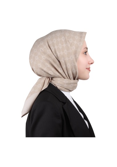 Armine Aker Elegance Monogram Eşarp 1090500 001