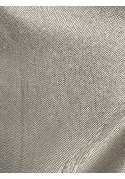 Balık Sırtı Bej Fon Perde 1/3 Sık Pile Fon Perde Bej