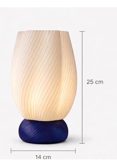 Neolab Virella Spiral Masa Lambası Çok Renkli