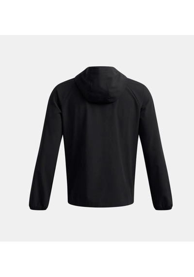 Under Armour Ua Stretch Woven Erkek Rüzgarlık Ceket 6003001-001 Siyah