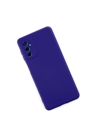 Galaxy Uyumlu - M52 5g Kılıf Nano İçi Kadife Silikon - Mor