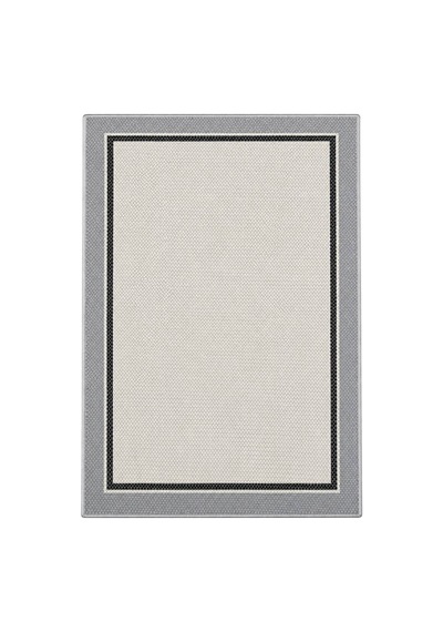 Çift Bordürlü Lüks Orijinal Sisal Dokuma Halısı Salon Halısı Mutfak Halısı Koridor Makine Halısı Gri-siyah-krem 926846847 Gri-siyah-krem