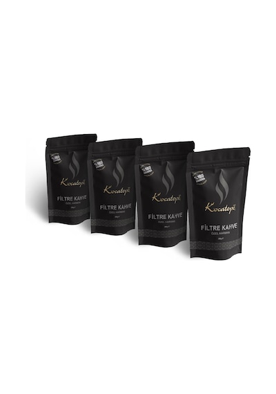 Kocatepe Filtre Kahve Özel Harman 250 Gr X 4 Adet Öğütülmüş