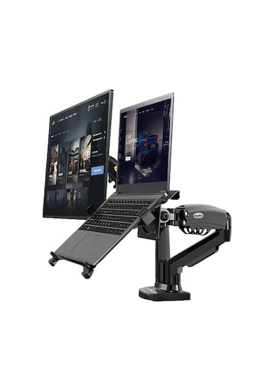Ergoflex NB F160 FP  Amortisörlü 17"-27" Monitör Tutucu ve 10"-17" Laptop Standı