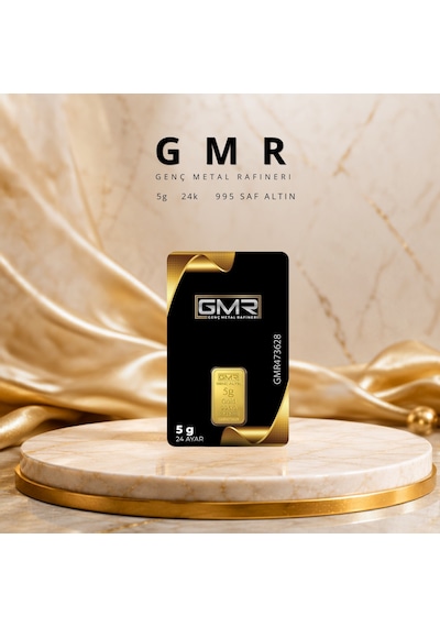 3 Adet 5 Gr 24 Ayar Altın 995 Gmr
