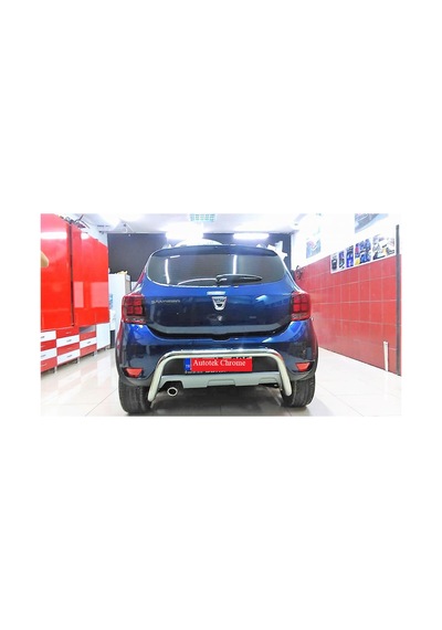 Dacıa Sandero Stepway 2012-2020 Arka Koruma Barı Yüksek - 60 - U Model