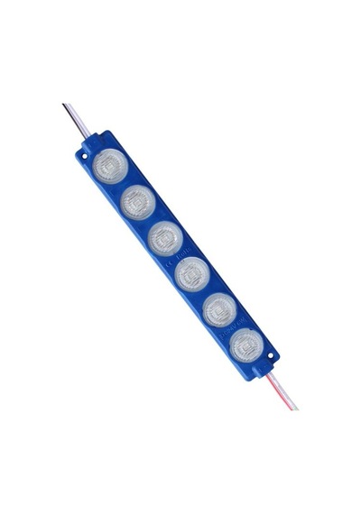 24 Volt 3 Watt Mavi 3030 Cob Modül Led Renkli