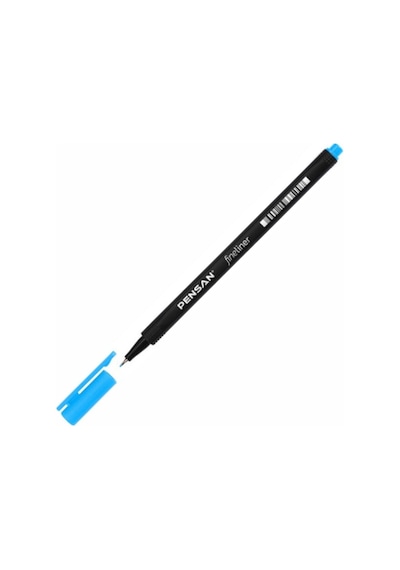 Pensan 6500 Açık Mavi Fineliner Kalem