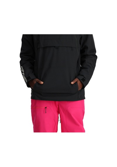 Spyder Spyder All Out Anorak Erkek Siyah Kayak Ceketi 10011