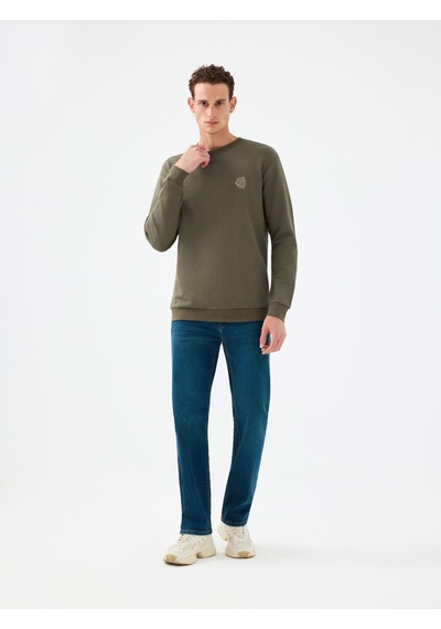 Erkek Sweat Lf2041388 Haki
