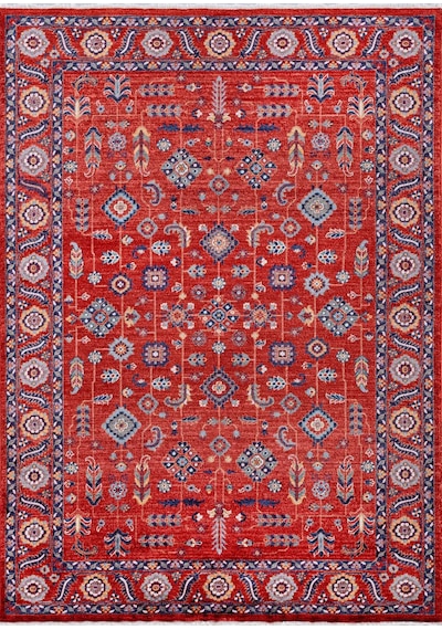 Tuğra Halı Özbek Klasik Halı Zb02 Çok Renkli