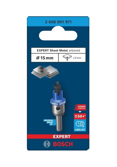 Bosch Expert 15 Mm Karbür Elmaslı Inox Panç Testere 2608901971