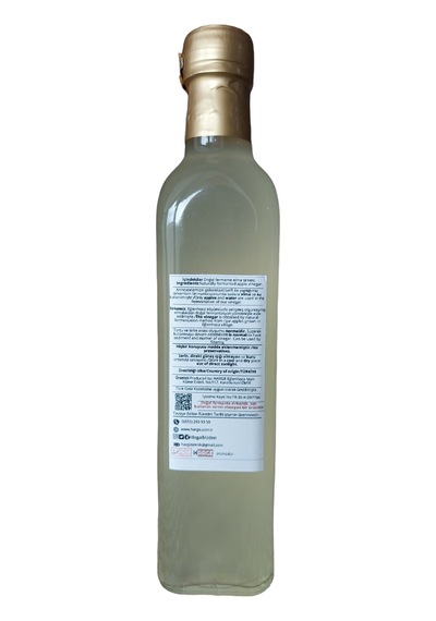 Doğal Bizden Doğal Fermantasyon Yumuşak İçim Elma Sirkesi Cam 500 ML
