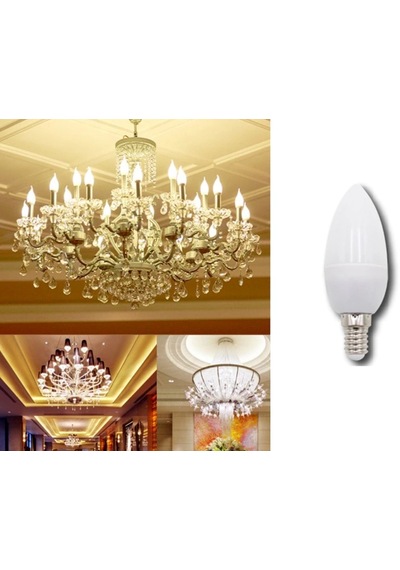 Cata Ct 4079 7w Buji Led Ampül 6400k Beyaz Işık E14 Duy