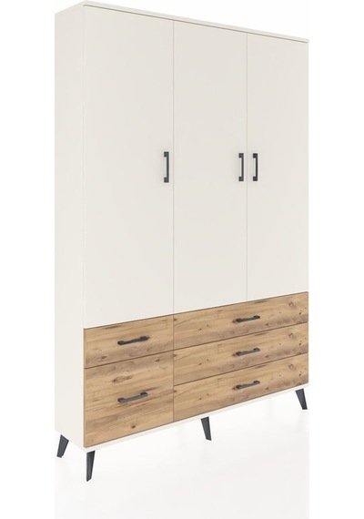 Arges Dolap 5 Raflı 5 Çekmeceli Tek Askılı 132x30x195 Aytaşı-aytaşı/çam Aytası/atlas Çam Arges Dolap 5 Raflı 5 Çekmeceli Tek Askılı 132x30x195 Aytaşı-aytaşı/çam Aytası/atlas Çam