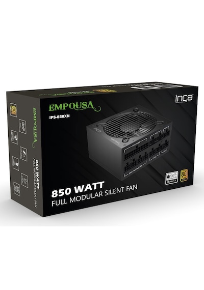 Inca IPS-850XN Empousa 850 W 80+ Gold 12 CM Fanlı Güç Kaynağı