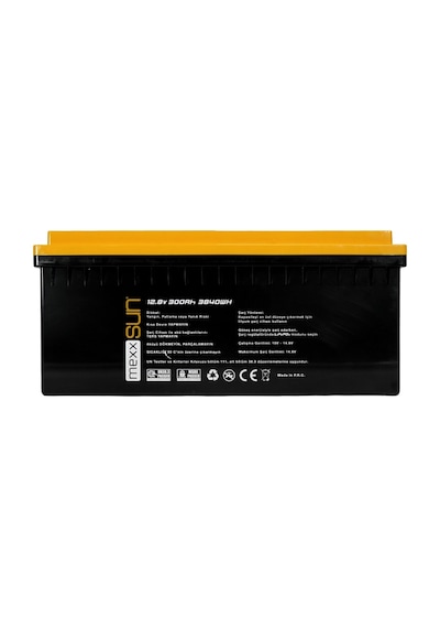 Mexxsun 3,84kwh Lityum Akü 12,8v 300ah Lifepo4