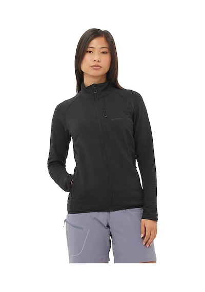 Salomon Salomon Essential Lightwarm Kadın Siyah Fleece 27180 Siyah