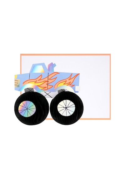 Meri Meri - Monster Truck Tebrik Kartı