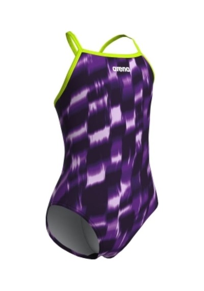 Arena G Wave Swimsuit Lightdrop Back Kız Çocuk Yüzücü Mayosu 011740900 Çok Renkli
