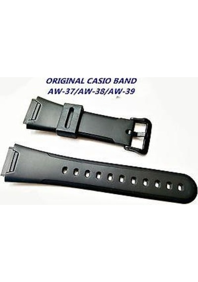 Casio Aw-37-38-39 Plastik Saat Kordonu Kayışı Feza Marka