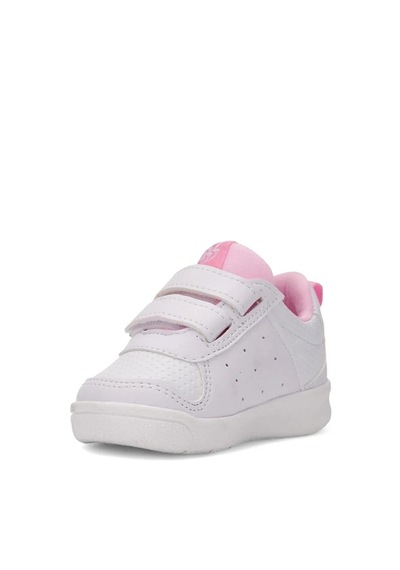 Zacoz Unisex Bebek Ortopedik İlk Adım Sneaker Beyaz - Pembe