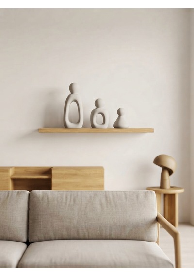 Kaveld Aura Family Minimalist Dekoratif Heykel 3'lü Set El Yapımı Modern Biblo Mermer Tozu & Çimento Kompozit Premium Salon Ve Ofis Dekoru Siyah - Antik Beyaz Kaveld Aura Family Minimalist Dekoratif Heykel 3'lü Set El Yapımı Modern Biblo Mermer Tozu & Çimento Kompozit Premium Salon Ve Ofis Dekoru Siyah - Antik Beyaz