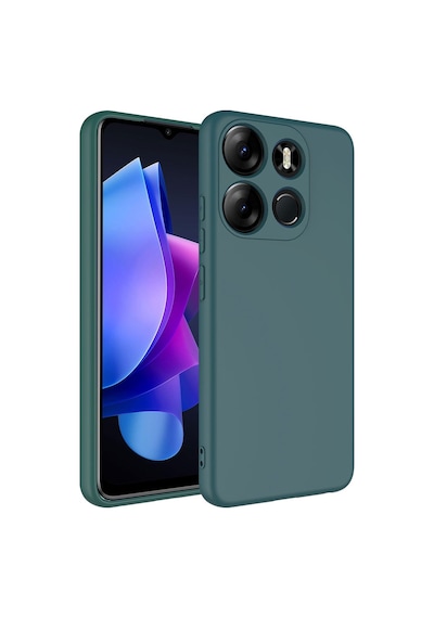 Rba Aksesuar Tecno Spark Go 2023 Kılıf Rba Mara Lansman Kapak - Koyu Yeşil Yeşil