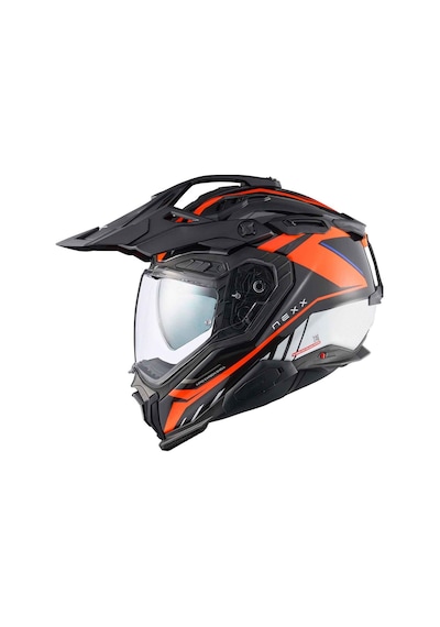 Nexx X.wed 3 Gobi Kapalı Kask Siyah - Turuncu